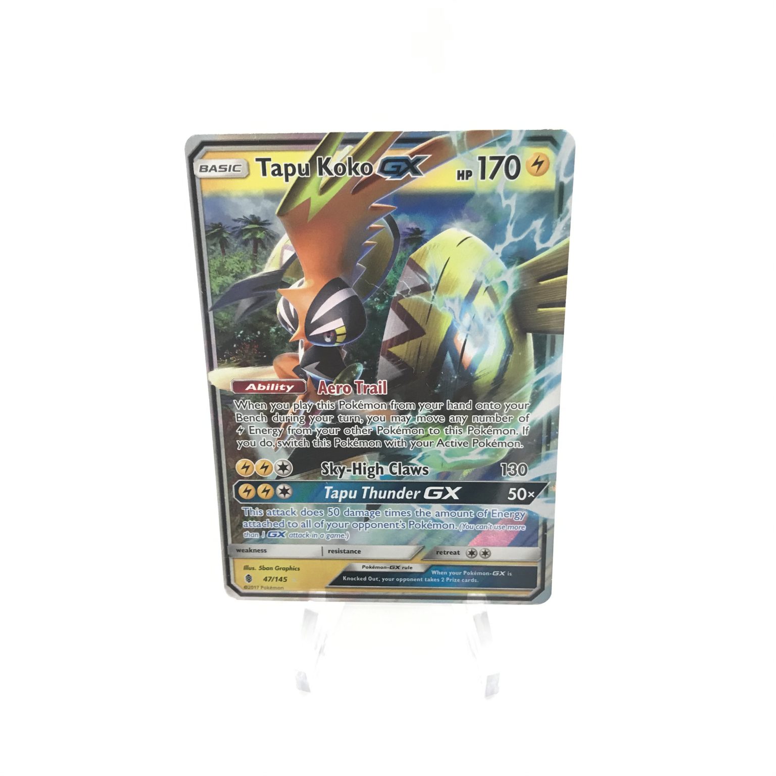 Tapu Koko GX - 47/145 - Ultra Rare - Pokémon Store Canada