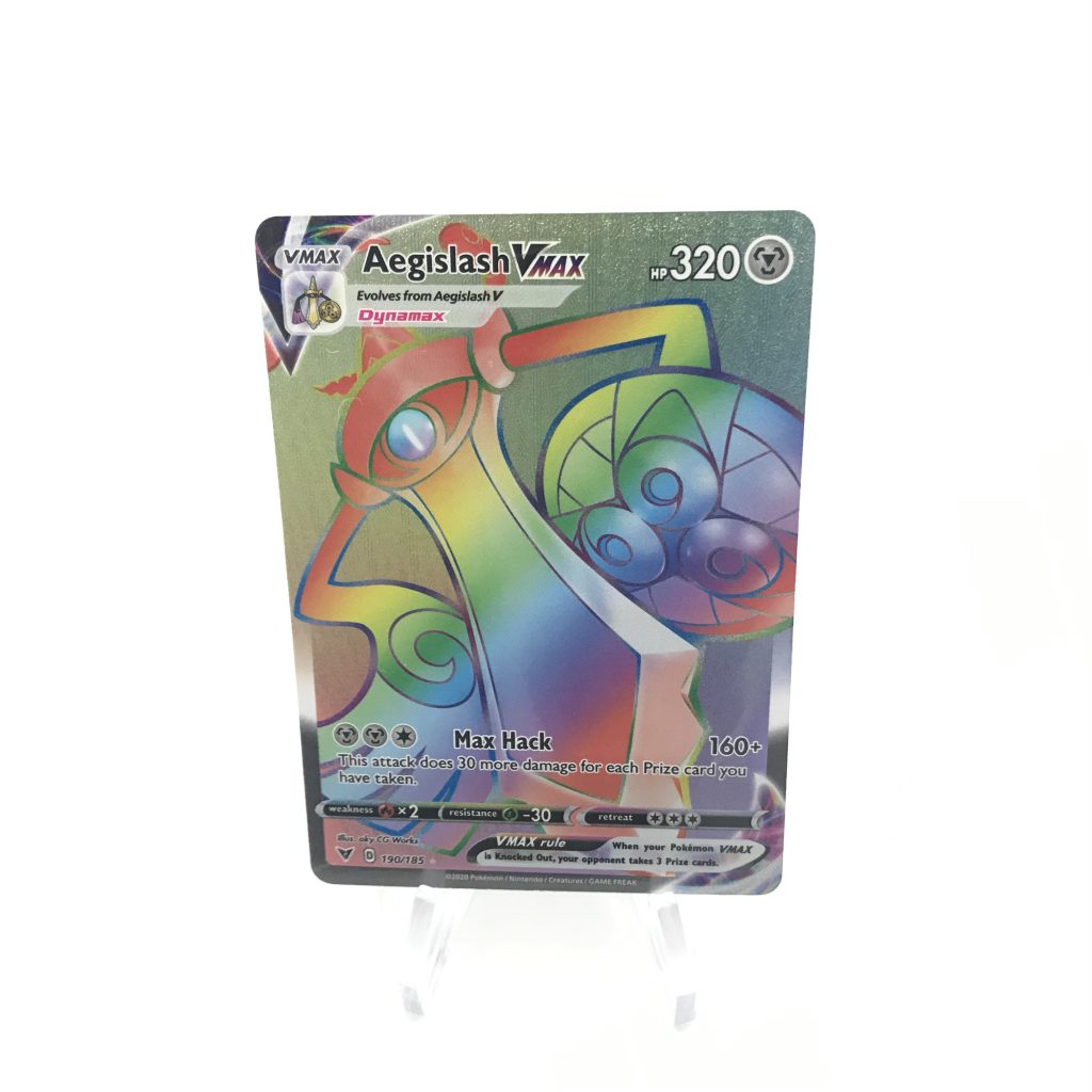 Aegislash VMAX - 190/185 - Secret Rare - Pokémon Store Canada